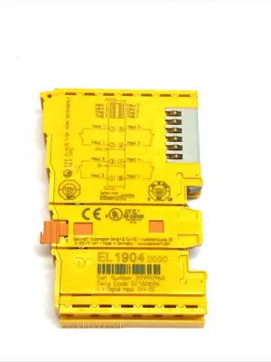 USED BECKHOFF ETHERCAT TWINSAFE 4-CHANNEL SAFE DIGITAL INPUT TERMINAL 24VDC