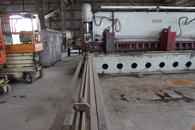 Pacific 500R20 Shear, Cap: 20' x 1/2" (LOCATION: Schertz, TX)