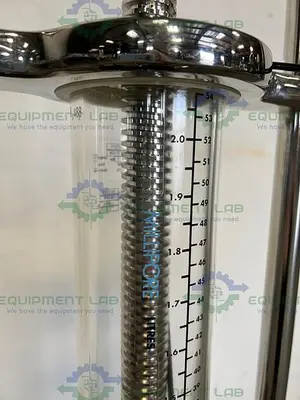 USED MILLIPORE QUIKSCALE  70 / 550 CHROMATOGRAPHY COLUMN 2 L