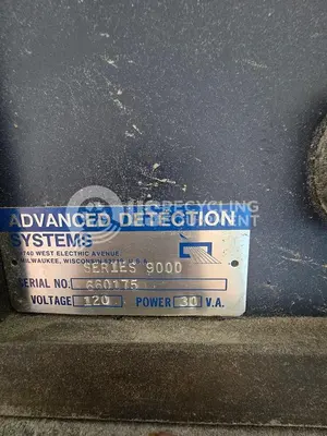USED ADVANCE DETECTION SYSTEMS SERIES 9000 METAL DETECTOR