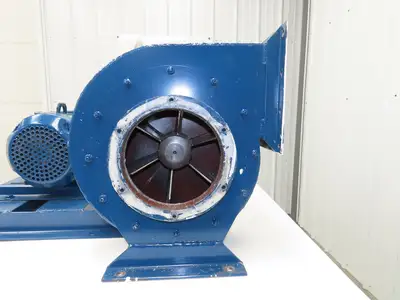 GFP 109019R Backward Incline Blower 16" Fan 9" In 8x9" Out 7.5Hp 230/460V 3Ph