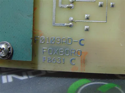 Foxboro F0109AD-C High Voltage Relay Board F8631C 3AX+ACT Rev. A Used