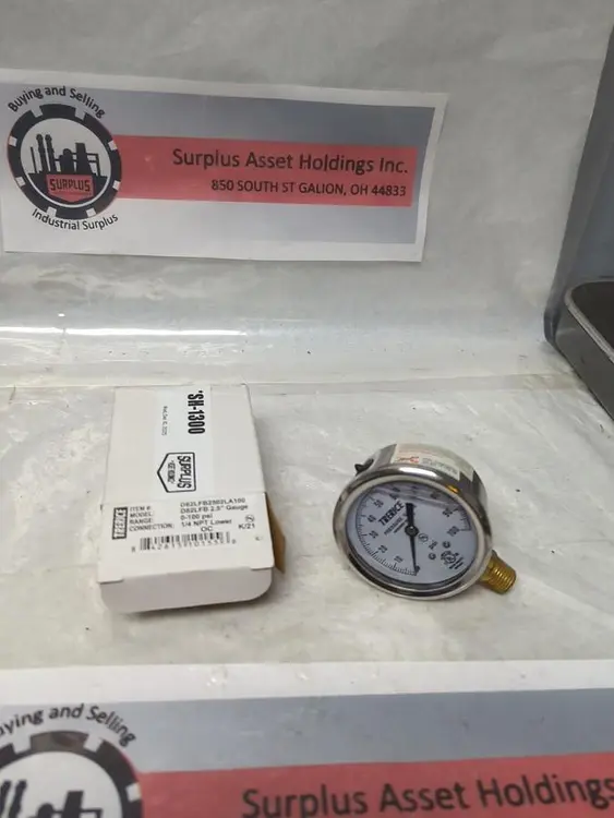 New | in-Stock TRERICE D82LFB2502LA100 Universal Pressure Meters Ohio US | Surplus Asset Holdings #1226095