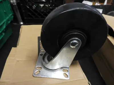 New | in-Stock Isaac Peoria New Shenzhen 5" Swivel Caster Wheel Without Lock C IP Casters Illinois US | Falcon Restaurant Supply #1376565