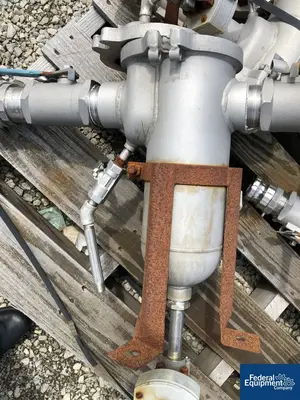 USED FSI 4" FSI Basket Filter, 304 S/S