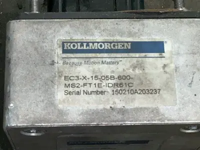 Used KOLLMORGEN EC3X1505B600MS2FT1EIDR61C Pumps Ohio US | HGR 24 #1329511