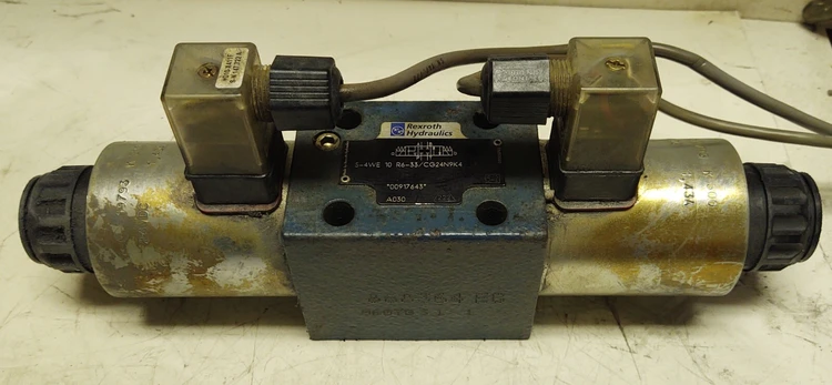 Used Rexroth 5-4WE 10 R6-33/CG24N9K4 Solenoid Valves Kentucky US | Edwards Industrial Repair #974947