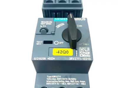 USED SIEMENS SIRIUS MOTOR STARTER CIRCUIT BREAKER FRAME SIZE S00