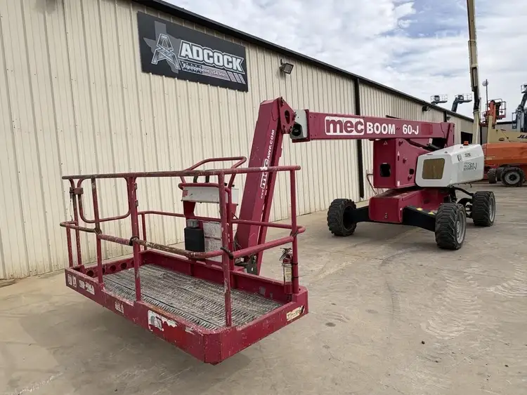 Used 2017 MEC 60J Telescopic Boom Lifts Texas US | Adcock Equipment USA #1519571