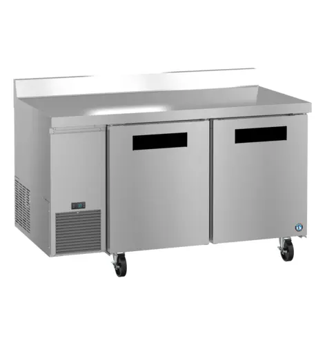 Hoshizaki WLR60B 60" Steelheart Worktop Refrigerator w/ (2) Sections & (2) Doors, 115v