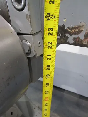 Large Format Steady Rest ; 20" Diameter Work Support Steadyrest