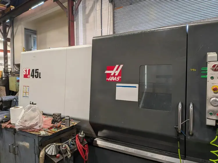 Used 2014 HAAS ST-45L CNC Lathes Ohio US | Toolquip, Inc. #1322807