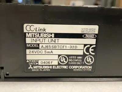 Used MITSUBISHI AJ65SBTCF1-32D Power Converters - Battery Chargers Ohio US | Surplus Asset Holdings #1237307