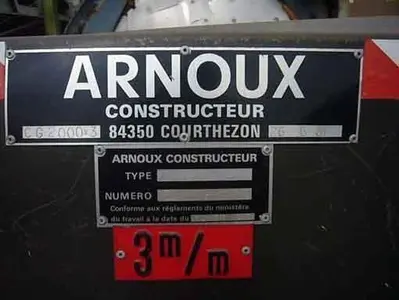 USED ARNOUX 2000 X 3 MM