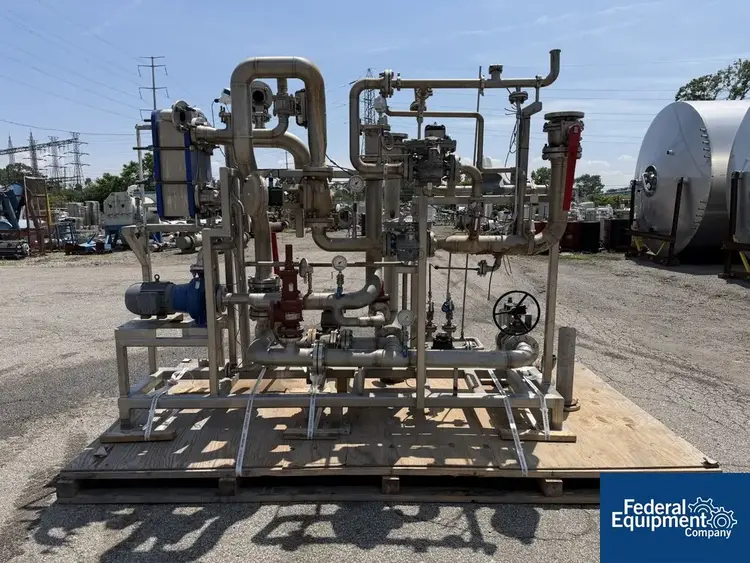 Used Alfa Laval Alfa Laval Temperature Control Skid, S/S Boilers Ohio US | Federal Equipment Company #1337923