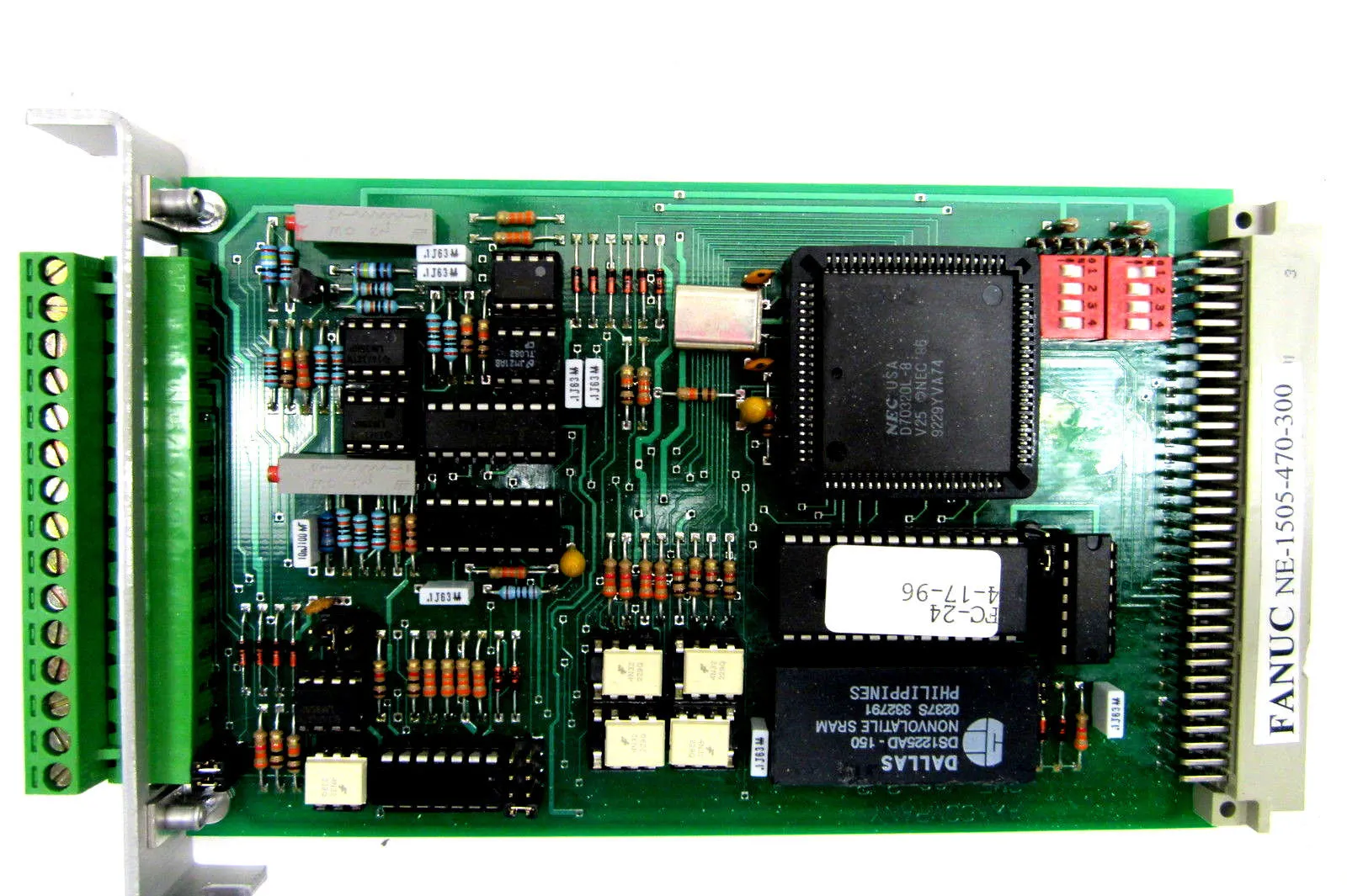 USED FANUC NE-1505-470-300 CHANNEL CARD NE1505470300