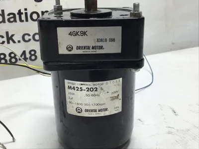 ORIENTAL MOTOR INDUCTION MOTOR 4GK9K M425-202 Stepper Motor