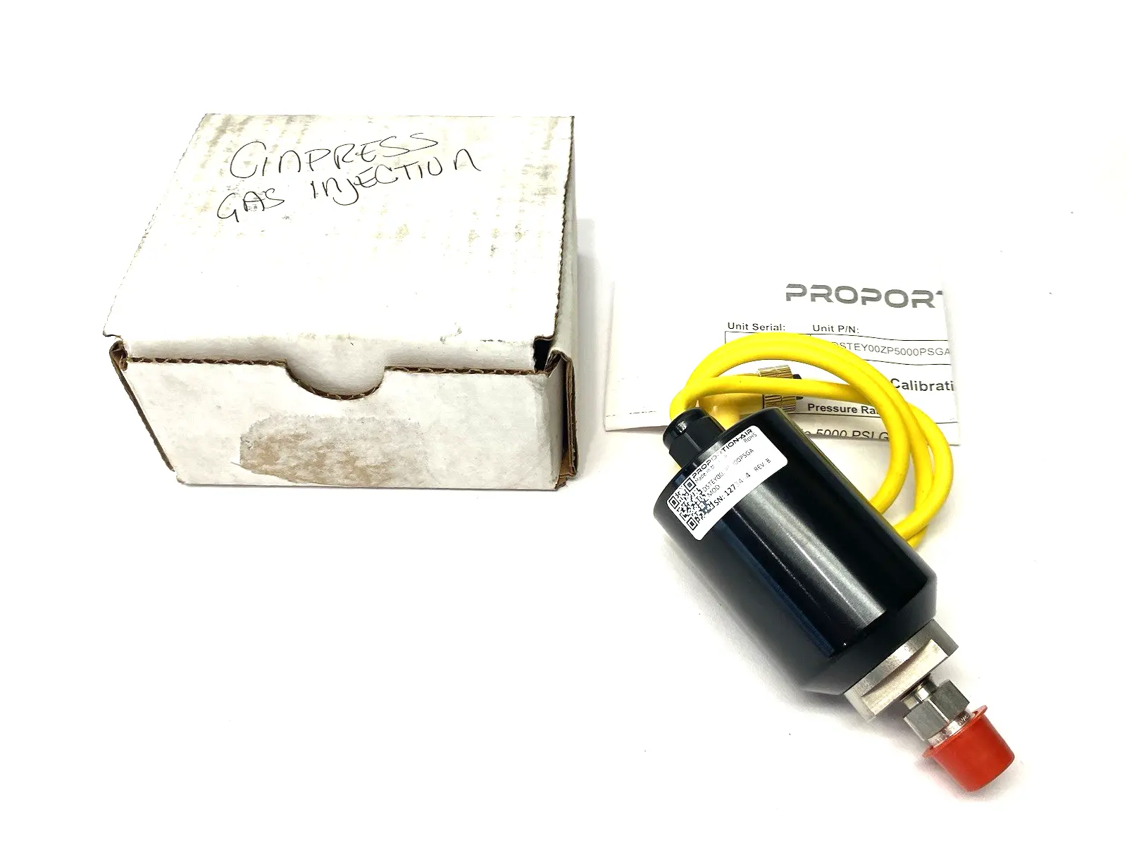 New | in-Stock PROPORTION AIR REV. B HIGH PRESSURE TRANSDUCER Pressure Transmitters Michigan US | Maverick Industrial Sales #1090903