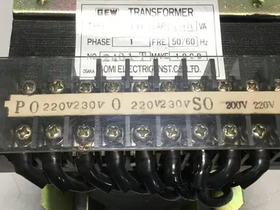 USED GOMI ELECTRIC T-1B 100VA