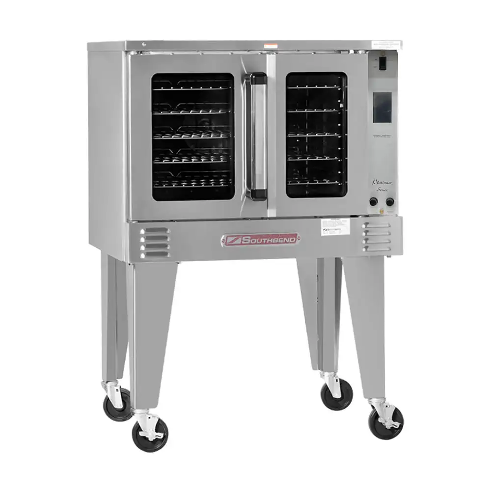 Southbend PCG90S/TI Platinum Single Full Size Liquid Propane Convection Oven - 90,000 BTU