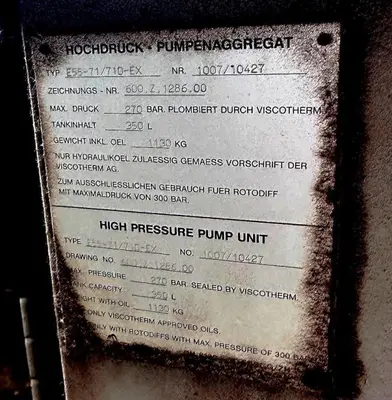 (5) Pieralisi Jumbo 3 containerized decanter centrifuges, 414/304SS.