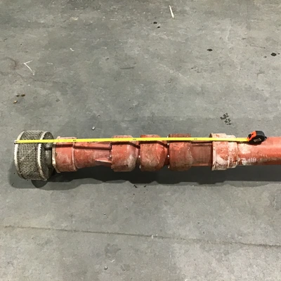 Peerless Pump 8 MA-3 Vertical Turbine Pump 117″in Plate to Bottom 250GPM 1770RPM