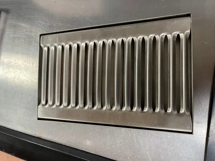 Used Falcon Restaurant Supply Used 8"X 5" Stainless Steel Drip Tray Underbar Equipment Illinois US | Falcon Restaurant Supply #1376214