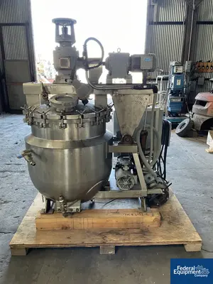 USED JC Pardo 250 Liter JC Pardo Triple Motion Kettle, 316 S/S, 20/100#