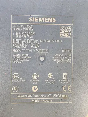USED SIEMENS 6EP1334-2BA20