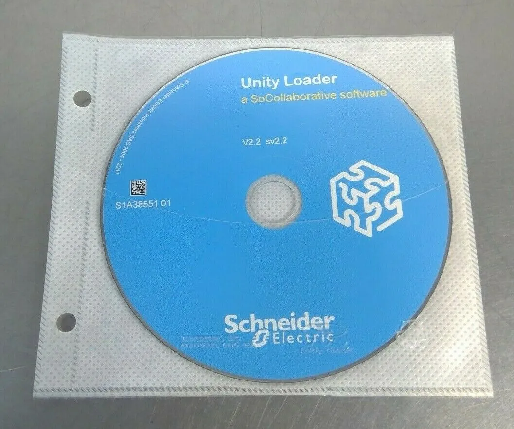 Schneider Electric S1A3855101 Unity Loader- a SoCollaborative Software V2.2 3C