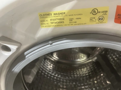 Used SAMSUNG FRONT LOAD Washers/Scrubbers Michigan US | Miedema Asset Management Group #1476311