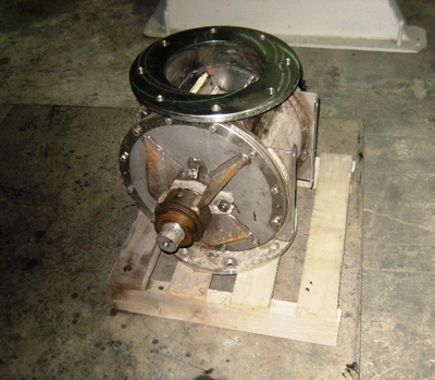 8" Rotary Airlock, Stainless Steel