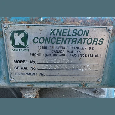 USED KNELSON CONCENTRATORS KC-CD20