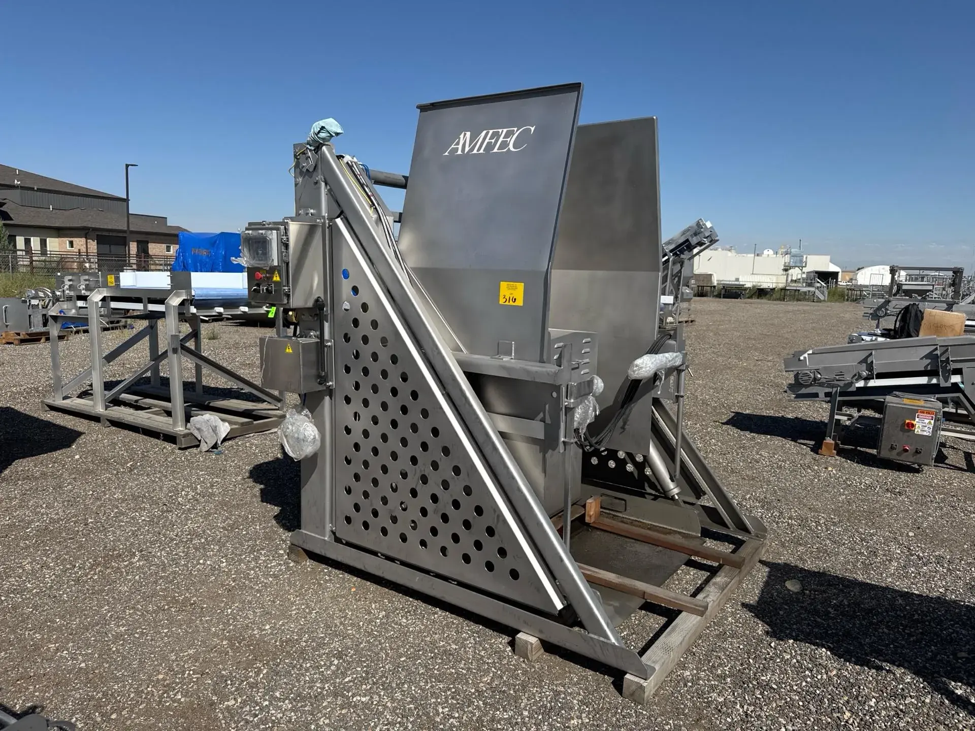 New | in-Stock AMFEC 15C Bin Dumpers Illinois US | M&M Equipment Corp. #1498459