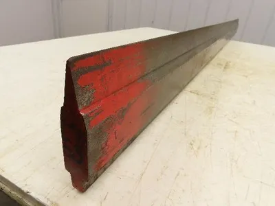 Press Brake Punch Die 63" Long 17° Acute V 1/2" Tang 3-11/16" H 31/32" W