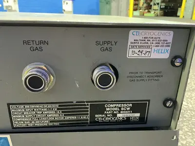 Used CTICRYOGENICS SCW Miscellaneous MRO Ohio US | HGR 24 #1325245