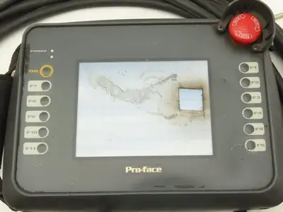 Proface 3080028-02 Robot Teach Pendant Display Unit With E-Stop & 25' Cord
