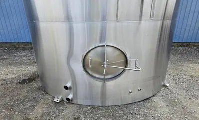 Unused 6000 Gallon Tank, 304 Stainless Steel