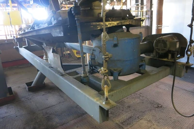 Satake 50 hp rice sizer w/ Rotex 431 SAN-s/s-s/s Screener