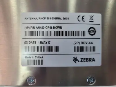 NEW 2017 ZEBRA AN480-CL66100WR