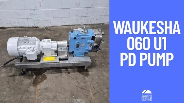 Used 2021 WAUKESHA CHERRY-BURRELL 060 U1 Positive Displacement Pumps British Columbia CA | Steep Hill Equipment Solutions #870738