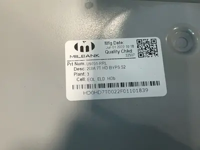 New | in-Stock MILBANK U9701RRL Electrical Boxes Ohio US | HGR 24 #1278542