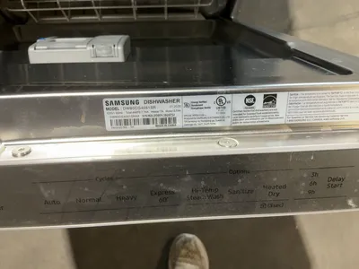 Used SAMSUNG DW80CG4051SR Dishwashers Michigan US | Miedema Asset Management Group #1321927