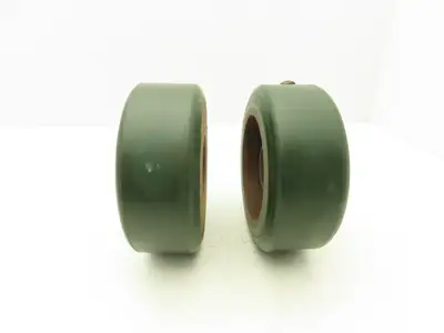 Raymond Thombert 2575A0 Industrial Wheel Resilient Solid 7x3.62" T103N Lot of 2