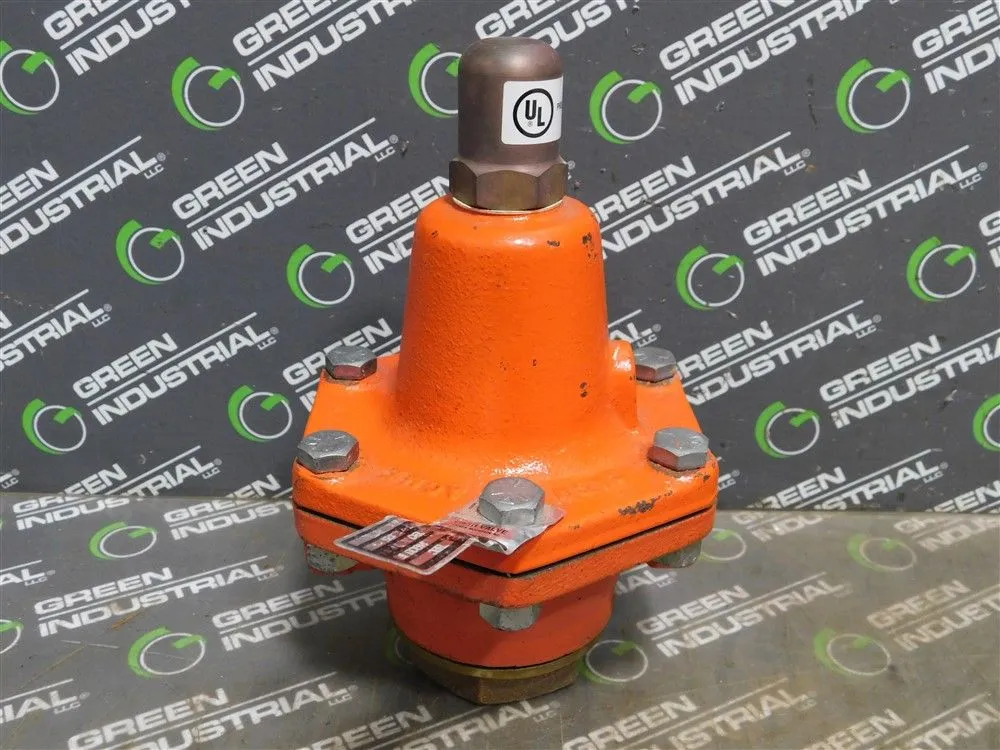 Cash Valve BBC Pressure Regulating Valve 1/2" Max. 150 PSI Range 40-125 PSI New