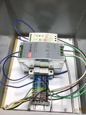 Hoffman A12108CH Enclosure with SK 5 Bleed/Fill Station Power Supply