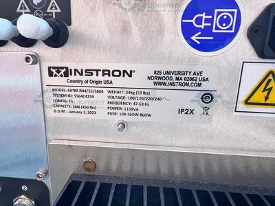 USED INSTRON 68TM-R / 5564 DUAL COLUMN TENSILE COMPRESSION TESTER