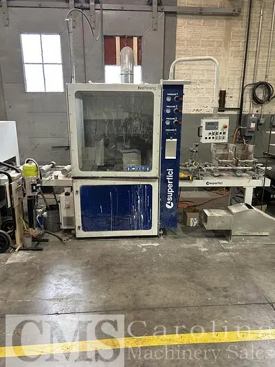 Used SUPERFICI EVO FINISHING LINE Woodworking Complete Operations North Carolina US | CAROLINA MACHINERY SALES #422168