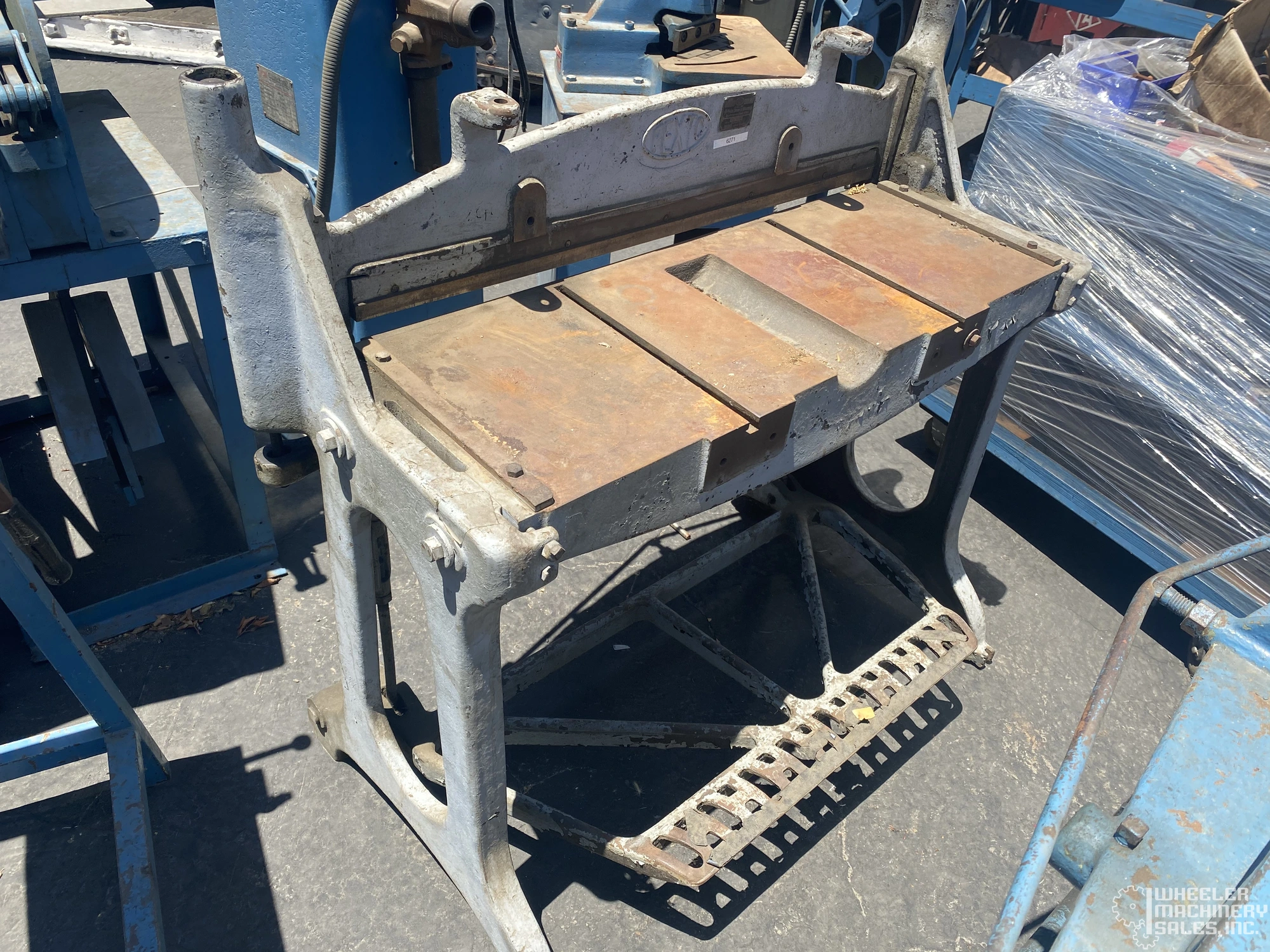 Used PEXTO 137 SHEARS, FOOT 6271 | Wheeler Machinery Sales