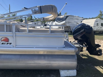 Used 2016 SUNTRACKER PARTY BARGE 22 DLX Boats (Misc) Michigan US | Miedema Asset Management Group #1474490